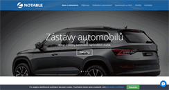 Desktop Screenshot of bazar.notable.cz